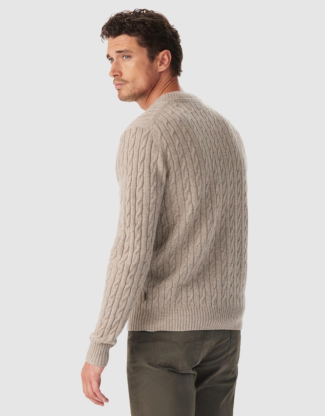 R.M.Williams - Jones Lambswool Cable Knit