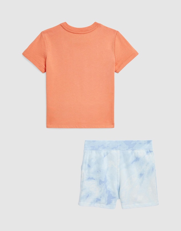 Polo Ralph Lauren - Polo Bear Jersey Tee & Terry Shorts Set - Babies