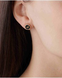 Emporio Armani - Rose Gold-Tone Earring