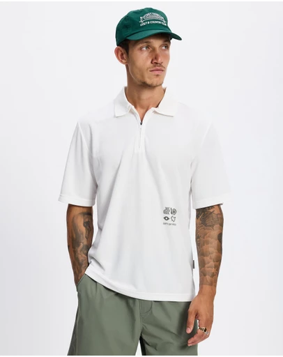 Left of Field Golf - Bass Straight Mv Golf Polo