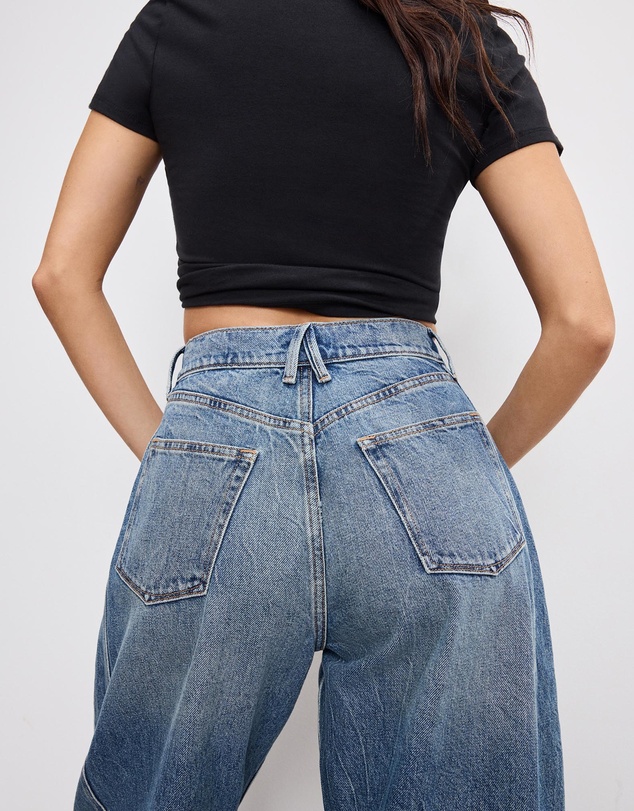 Good American - Good Extreme Barrel Jeans