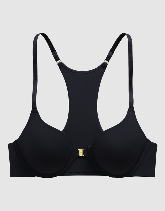 Lauren by Ralph Lauren - Luxe Smoothing Front Close Racerback T-Shirt Bra
