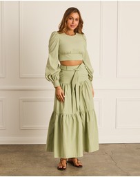 Heaven Australia - Fern Tia Maxi Skirt