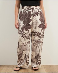 Atmos&Here Curvy - Koa Satin Pants