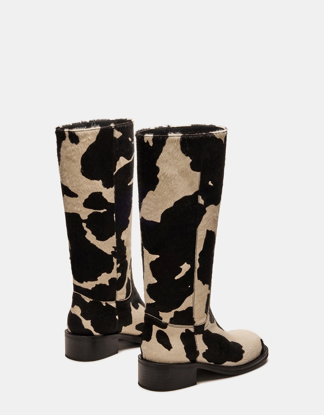 Steve Madden - Riggs-H Black/White Boots