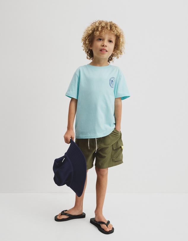 Country Road - Relaxed Fit Short Sleeve Whale Shark T-shirt