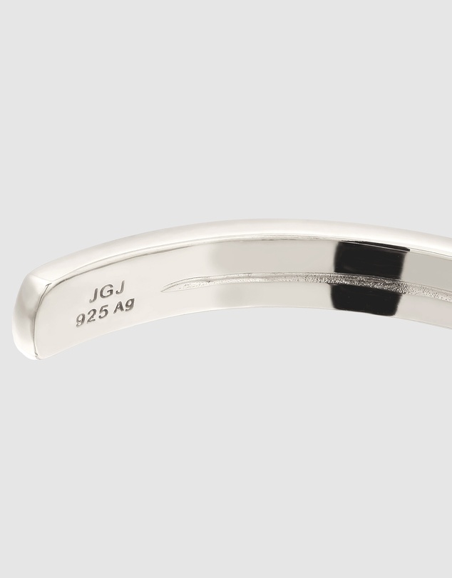 Kuzzoi - ICONIC EXCLUSIVE - Twisted Cuff Bracelet in 925 Sterling Silver