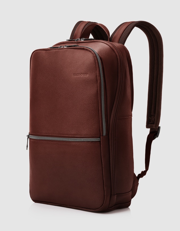 Samsonite - Sam Classic Leather Slim Backpack
