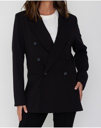 ALEXANDRA - Macadam Blazer Black