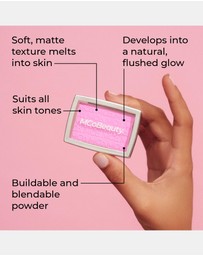 MCoBeauty - Glow Up pH Powder Blush - Rosy Pink