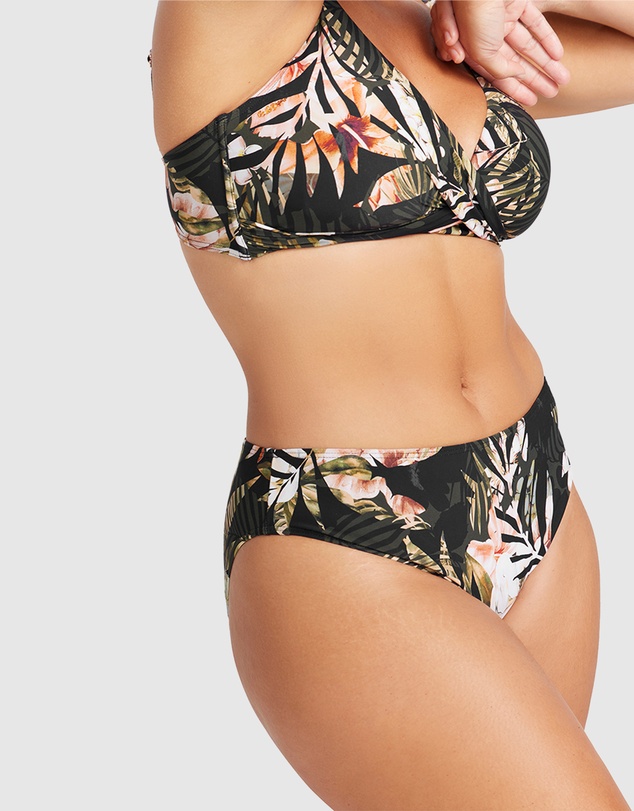 Artesands - Neo Du Palmis Monet Curve Fit Mid Rise Swim Pant