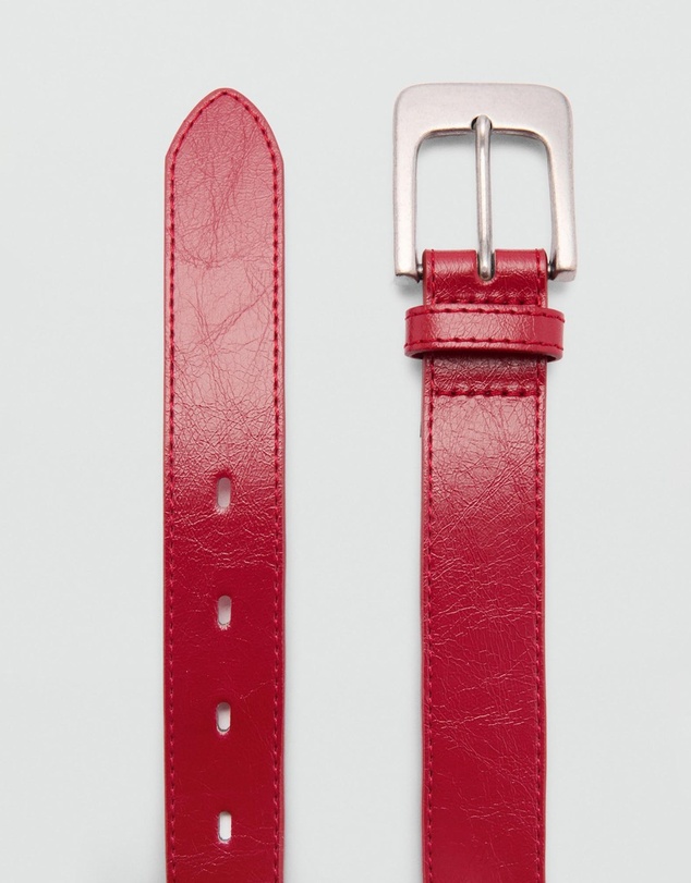 M.N.G - Square Buckle Belt
