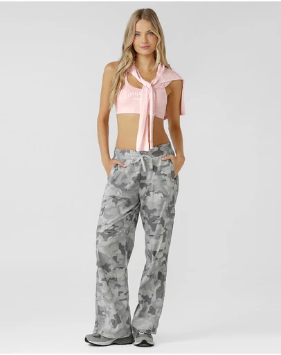 Lorna Jane - Authentic Washed Camo Cargo Pants