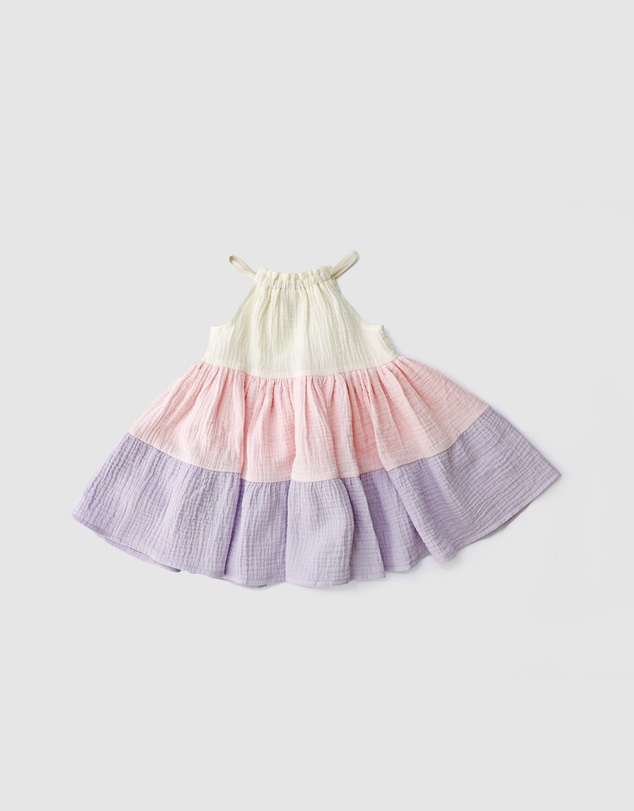 WITH LOVE FOR KIDS - Cotton Muslin Dress - Babies - Kids