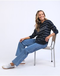 Foxwood - Classic Stripe Simplified Crew