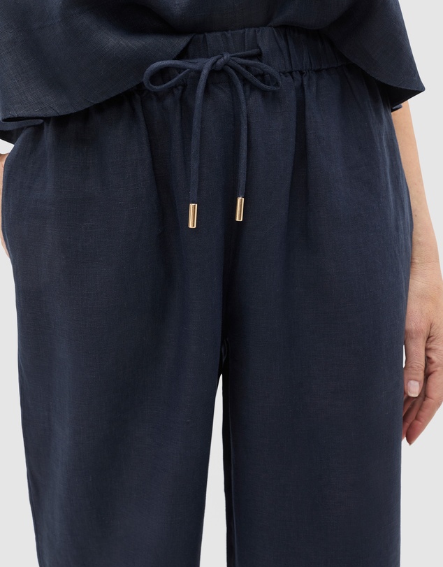 Seed Heritage - Core Linen Casual Tie Pant