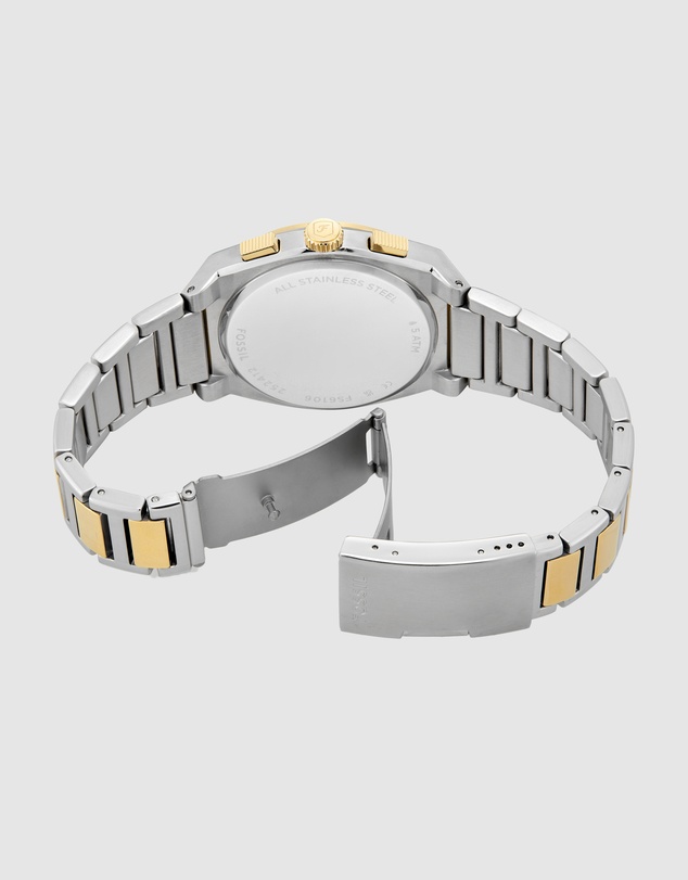 Fossil - Everett Two Tone Chronograph Watch