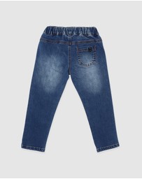 Fox & Finch - Boys Fox Pull On Denim Jeans 3-7 Yrs