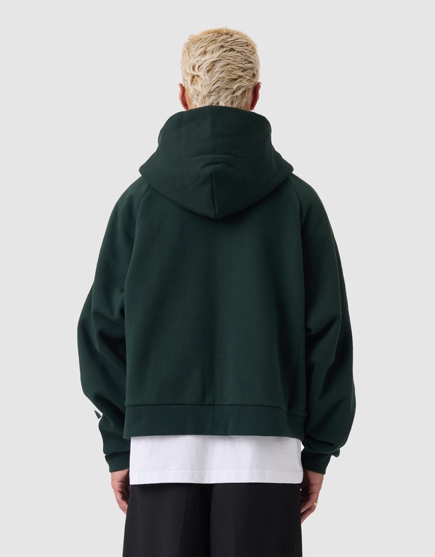Zanerobe - Stitched Box Crop Hood Forest