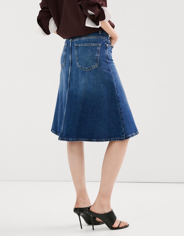M.N.G - Midi Denim Skirt
