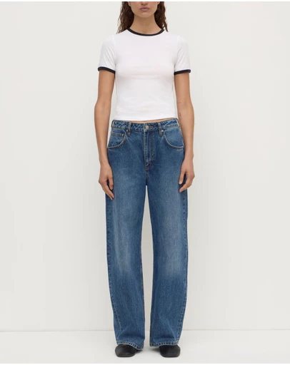 Assembly Label - Kourt Contrast Bind Tee
