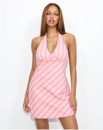 Dazie - Luna Halter Mini Dress