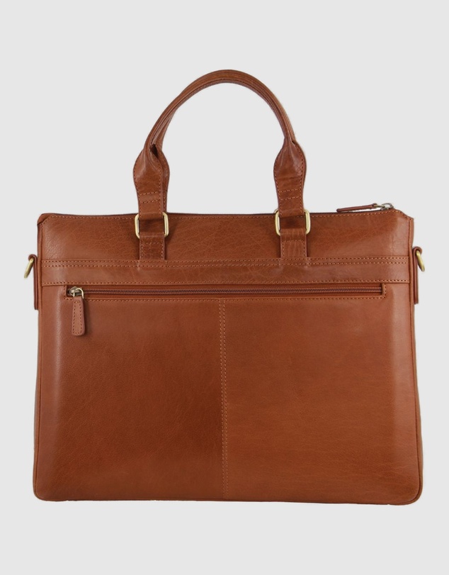 Pierre Cardin - Leather Laptop Briefcase