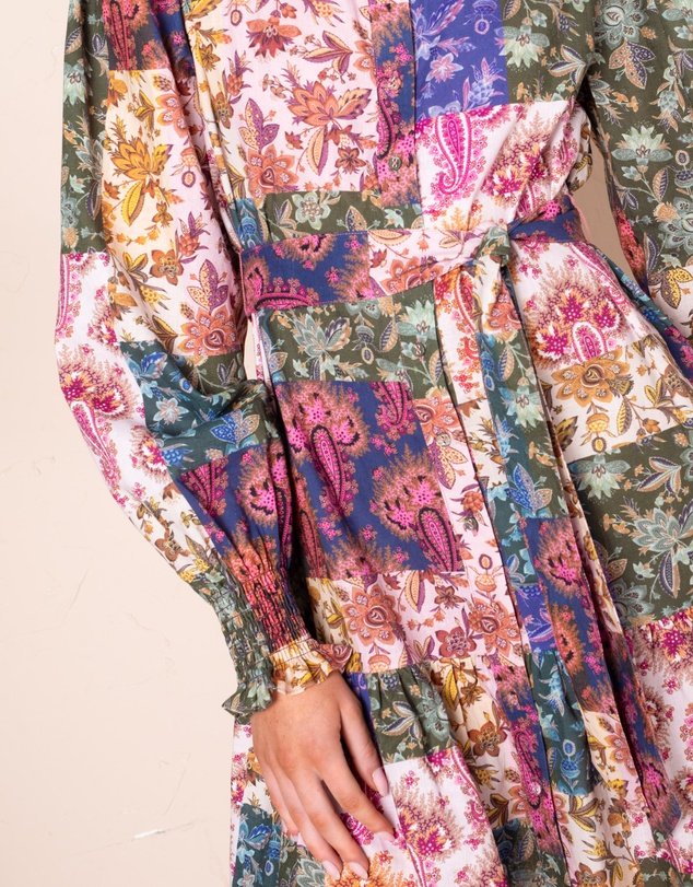 KACHEL - Leslie Shirred Mini Dress