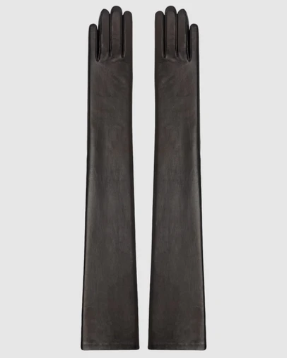 High Heel Jungle - Anya Lambskin Leather Opera Gloves
