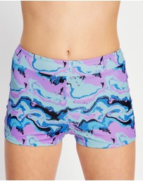 Modibodi - Teen Period Swimwear Hi Waist Short Super Absorbency