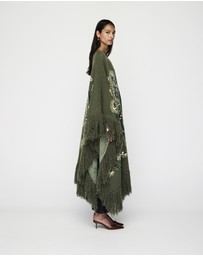 MOS The Label - Sylva Jacquard Poncho