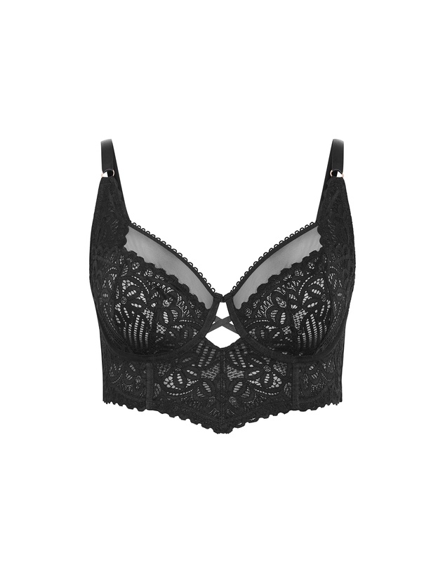City Chic - Cassia Underwire Longline Bra