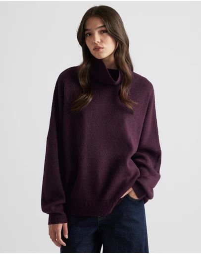 Decjuba - Edie Roll Neck Knit Jumper