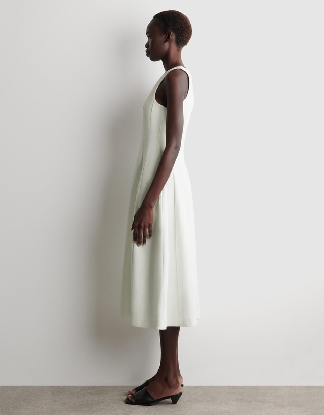 COS - Sculpted Cotton Midi Dress