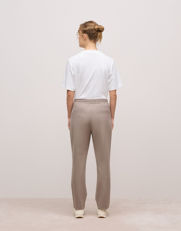 Trenery - Ponte Straight Leg Pant in Cinder
