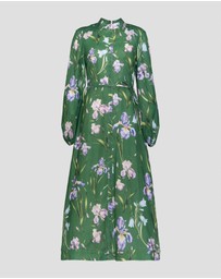 JUSTIN TONG - Eira Linen Midi Dress