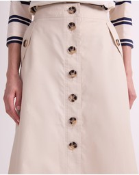 Sportscraft - Audrey Button Through Skirt
