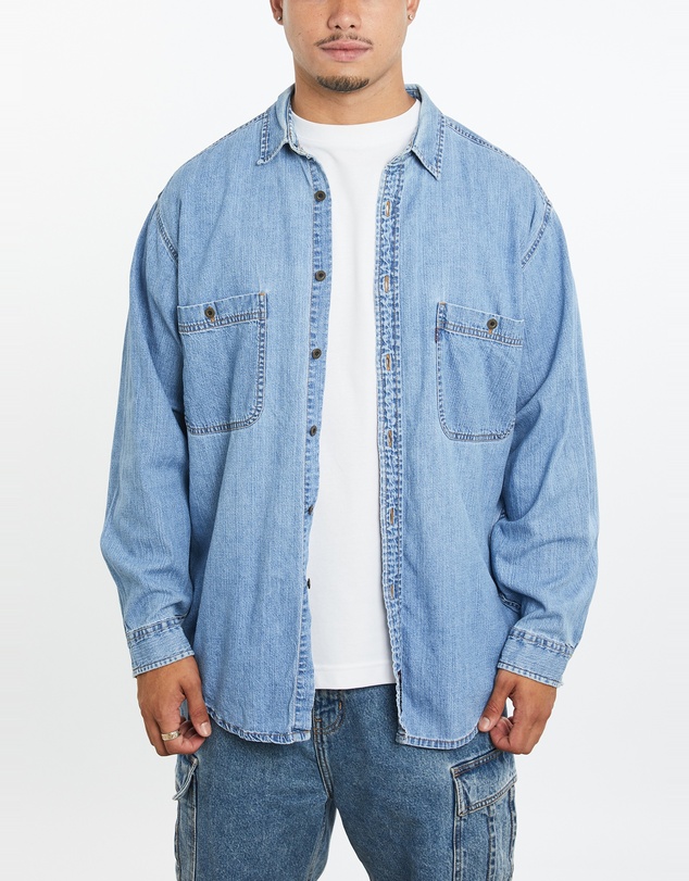 Vintage by The Real Deal - Pre Loved - Vintage Levi's Denim Button Up Shirt