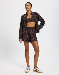 adidas Performance - Workout Essentials Leopard Woven Shorts
