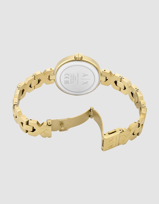 Armani Exchange - Gold Tone Analogue Watch