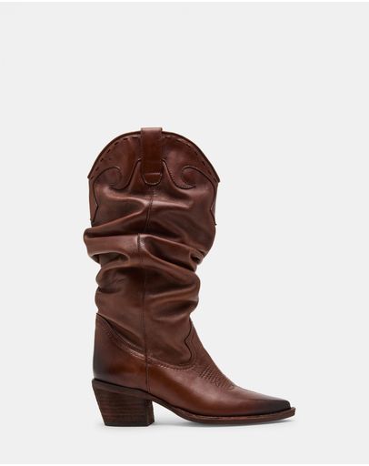 STAGE COGNAC LEATHER
