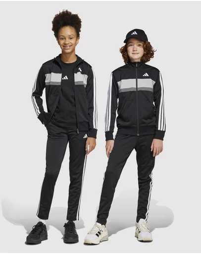 adidas Sportswear - Seasonal Essentials Tiberio 3 Stripes Tricot Tracksuit - Teens
