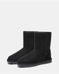 EVERAU - Australian Shepherd Ugg Short Classic Sheepskin Upper UGG Boots