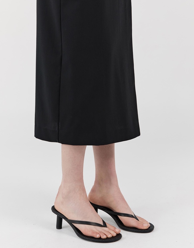 St. Agni - Woven Thong Heels