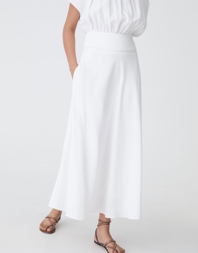 Forcast - Goulbury A-Line Midi Skirt