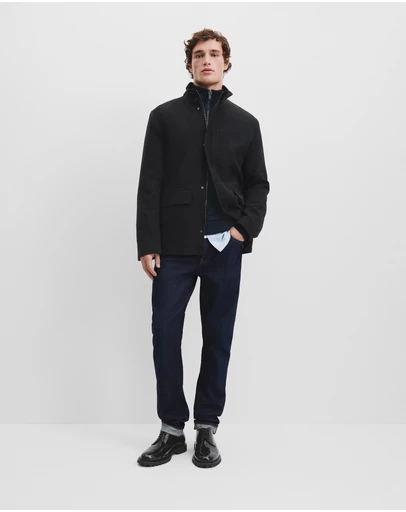 Country Road - Moleskin Funnel Neck Jacket
