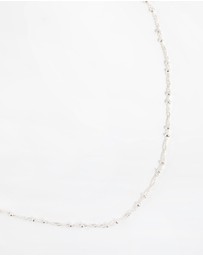 Lovisa - Silver Plated Ball & Twist Necklace