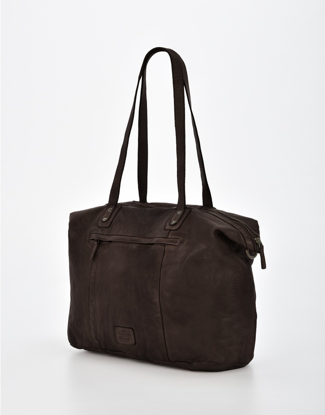 Cobb & Co - Rochester Washed Leather Weekender Bag