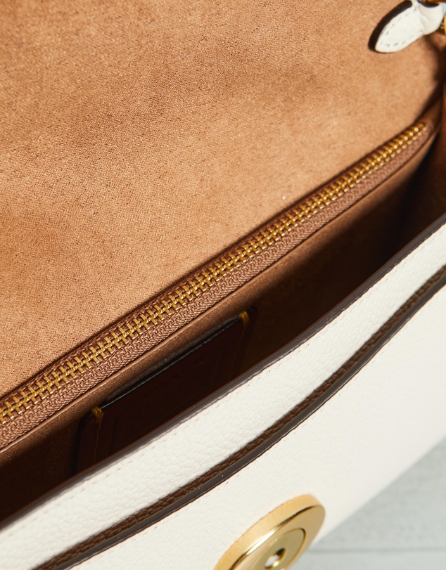 Coach - Polished Pebble Tabby Chain Clutch