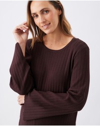 Ripe Maternity - Dallas Rib Knit Nursing Top